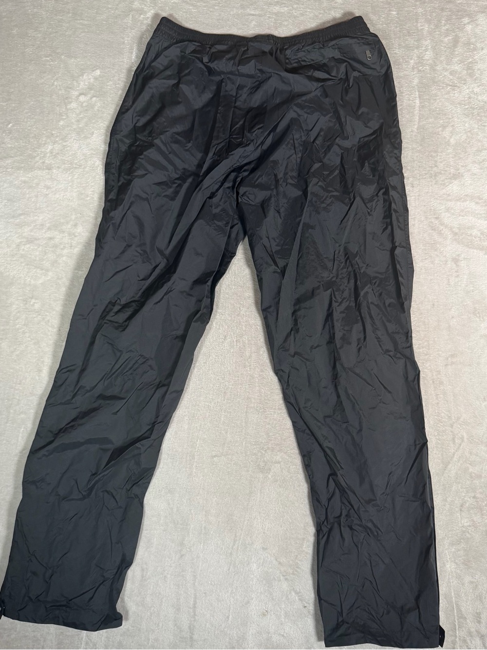 Marmot Black Packable Rain Pants - Picture 5 of 7